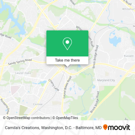 Camila's Creations map