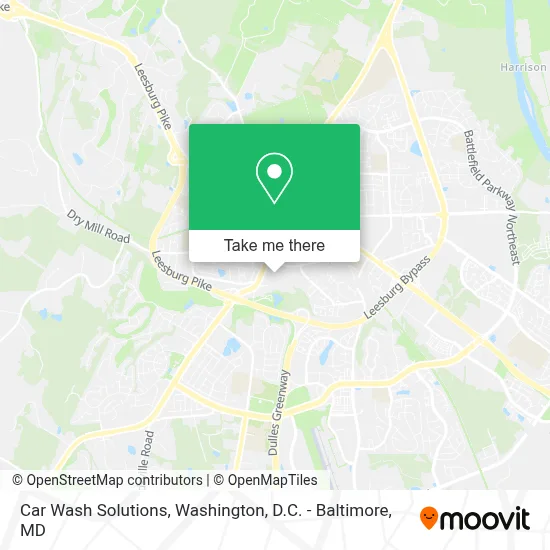 Car Wash Solutions map