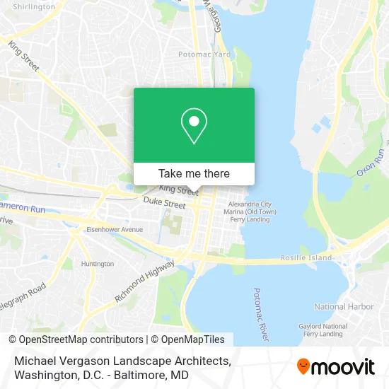 Michael Vergason Landscape Architects map