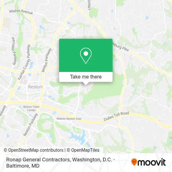 Ronap General Contractors map