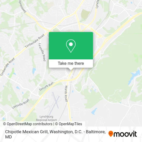 Chipotle Mexican Grill map