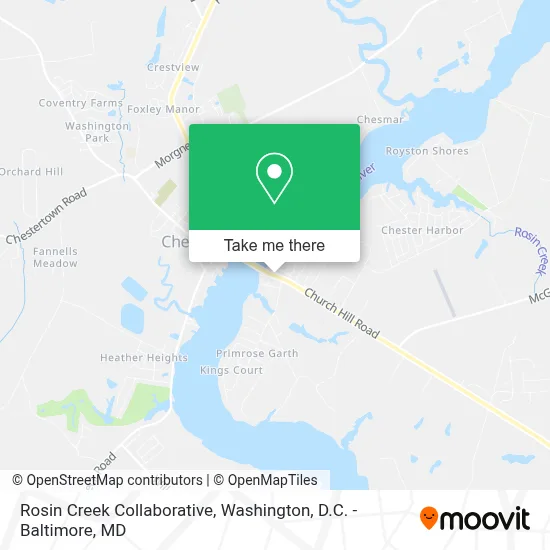 Rosin Creek Collaborative map