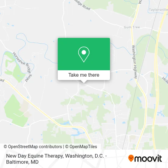 New Day Equine Therapy map