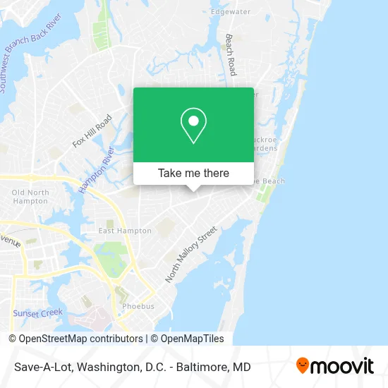 Save-A-Lot map
