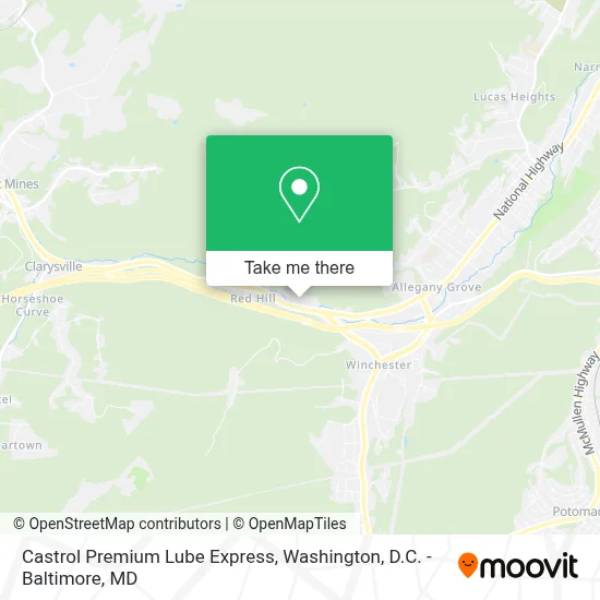 Castrol Premium Lube Express map