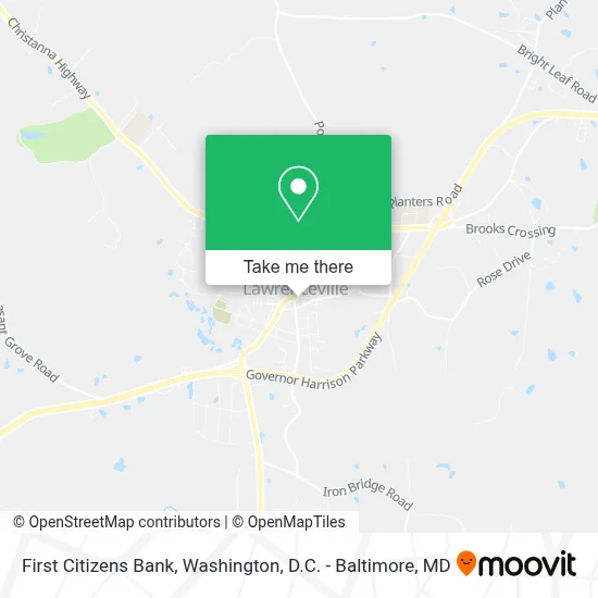 First Citizens Bank map