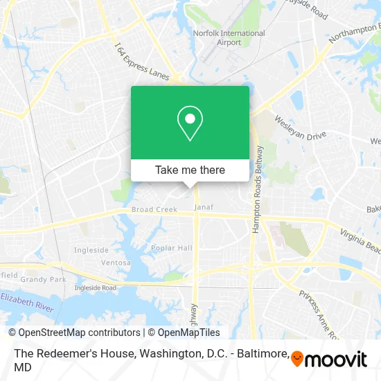 The Redeemer's House map