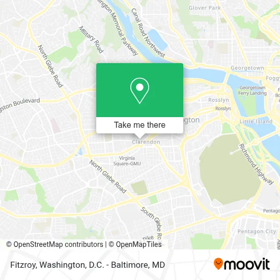 Fitzroy map