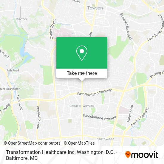 Transformation Healthcare Inc map