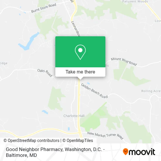Good Neighbor Pharmacy map