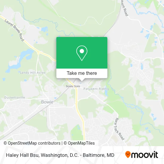 Haley Hall Bsu map