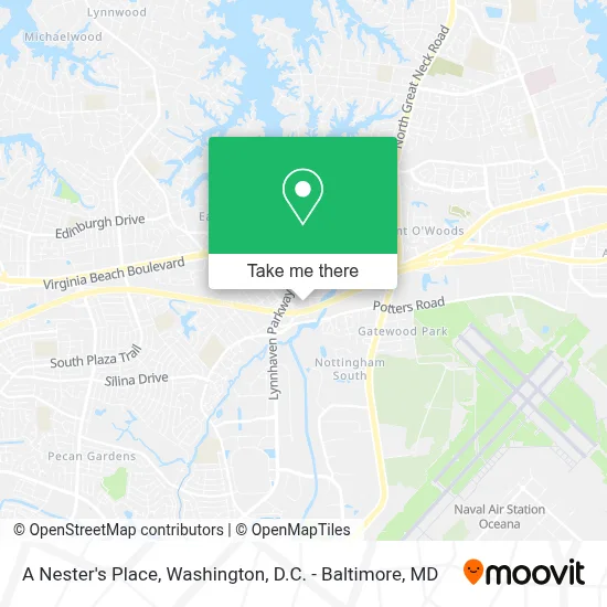 A Nester's Place map