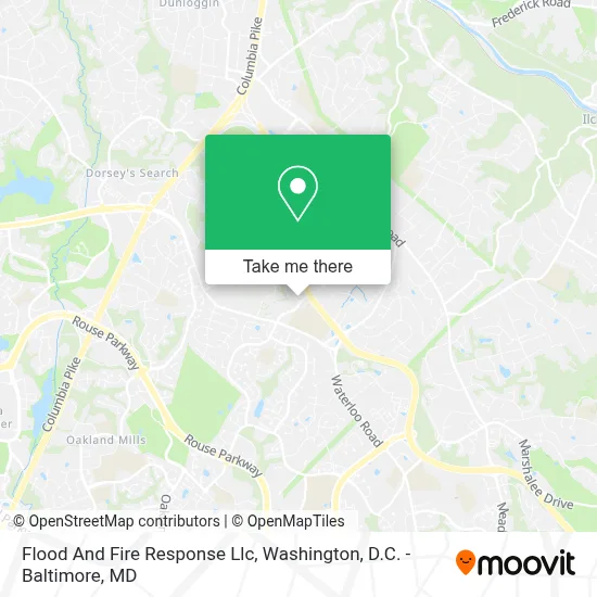 Flood And Fire Response Llc map