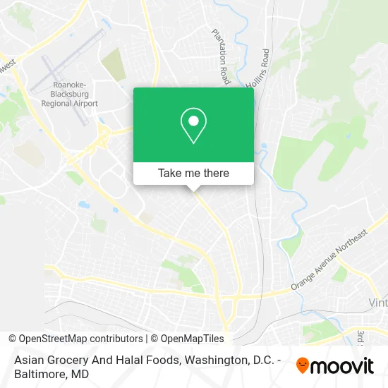 Asian Grocery And Halal Foods map