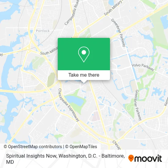 Spiritual Insights Now map