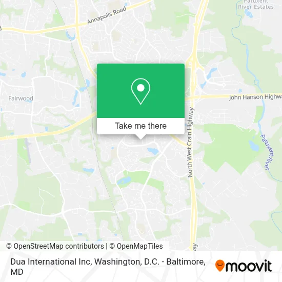 Dua International Inc map