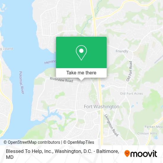 Mapa de Blessed To Help, Inc.