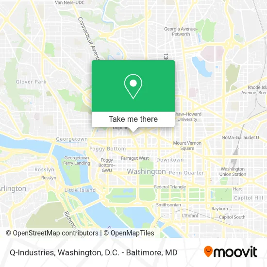 Q-Industries map