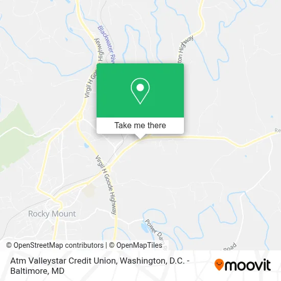 Atm Valleystar Credit Union map