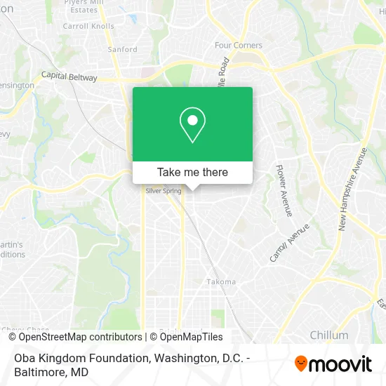 Oba Kingdom Foundation map
