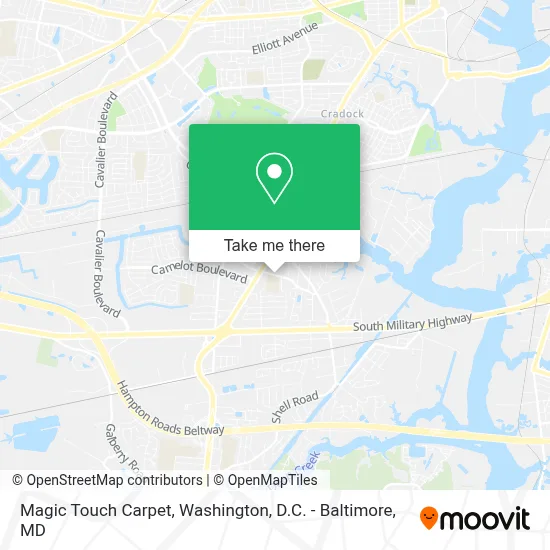 Magic Touch Carpet map
