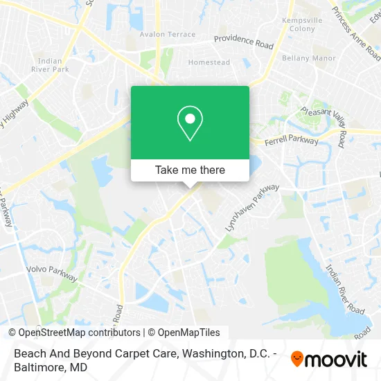 Beach And Beyond Carpet Care map