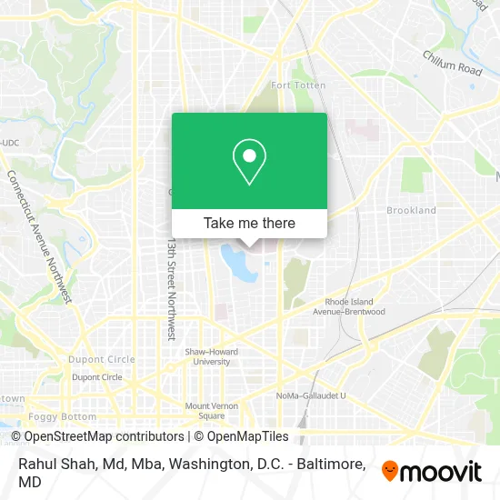 Rahul Shah, Md, Mba map