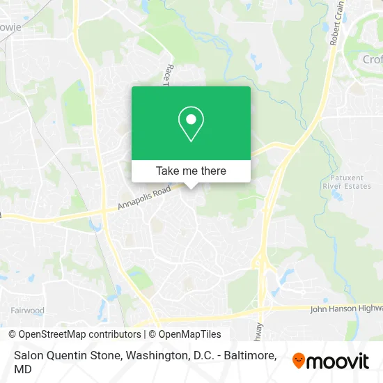 Salon Quentin Stone map