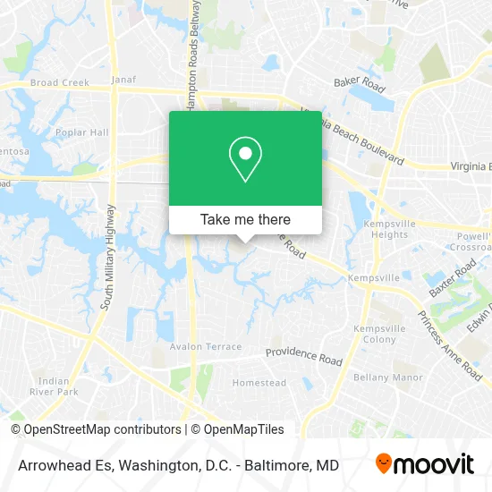 Arrowhead Es map