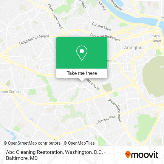 Abc Cleaning Restoration map
