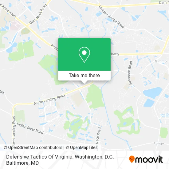 Defensive Tactics Of Virginia map