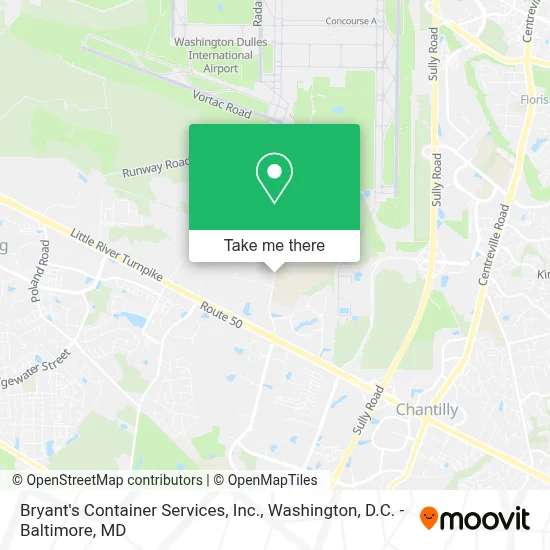 Bryant's Container Services, Inc. map