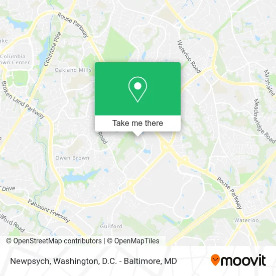 Newpsych map