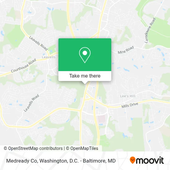 Medready Co map