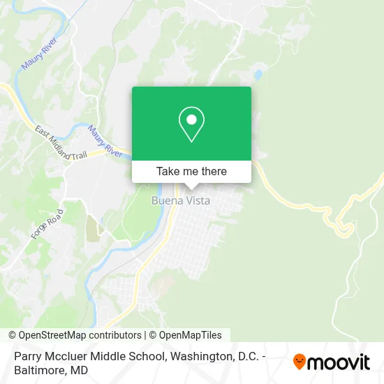 Parry Mccluer Middle School map