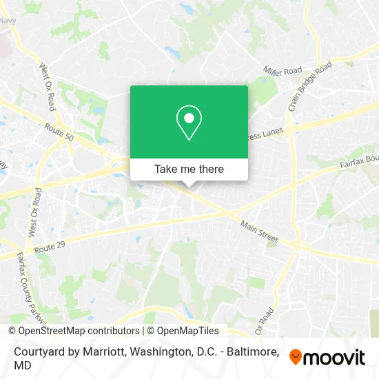 Courtyard by Marriott map
