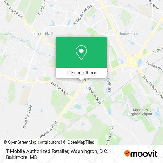 T-Mobile Authorized Retailer map