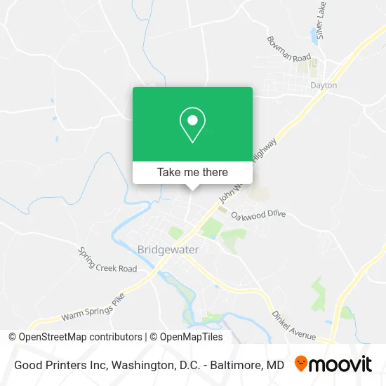 Good Printers Inc map
