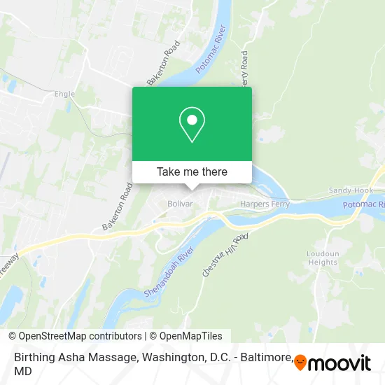 Birthing Asha Massage map