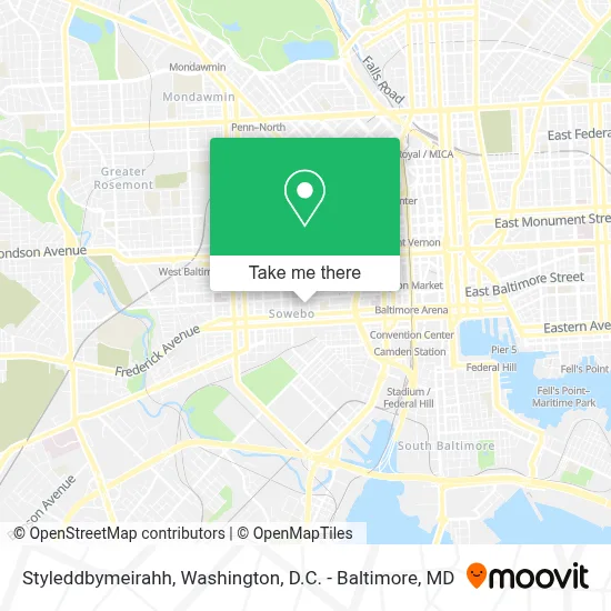 Styleddbymeirahh map