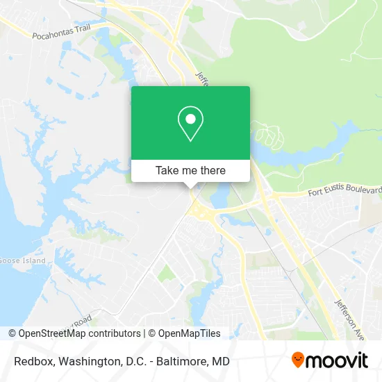 Redbox map