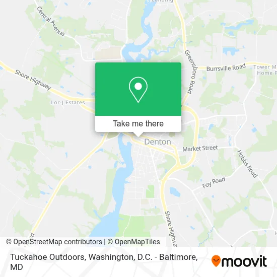 Tuckahoe Outdoors map