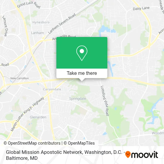 Global Mission Apostolic Network map