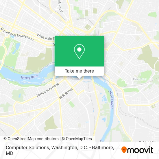 Computer Solutions map