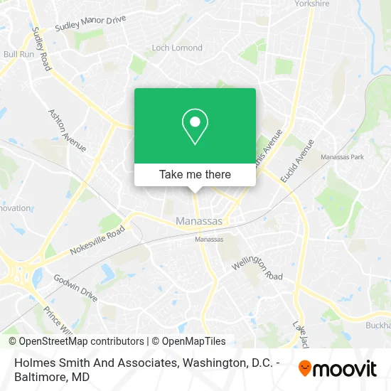 Holmes Smith And Associates map
