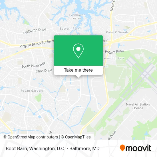 Boot Barn map