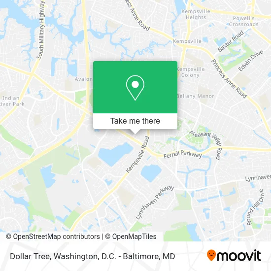 Dollar Tree map