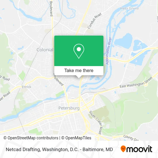 Netcad Drafting map