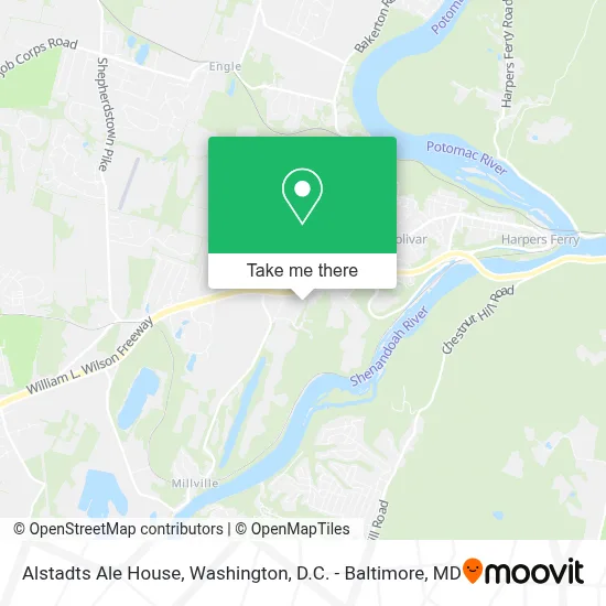 Alstadts Ale House map