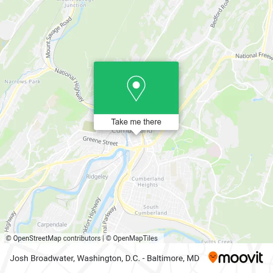 Josh Broadwater map
